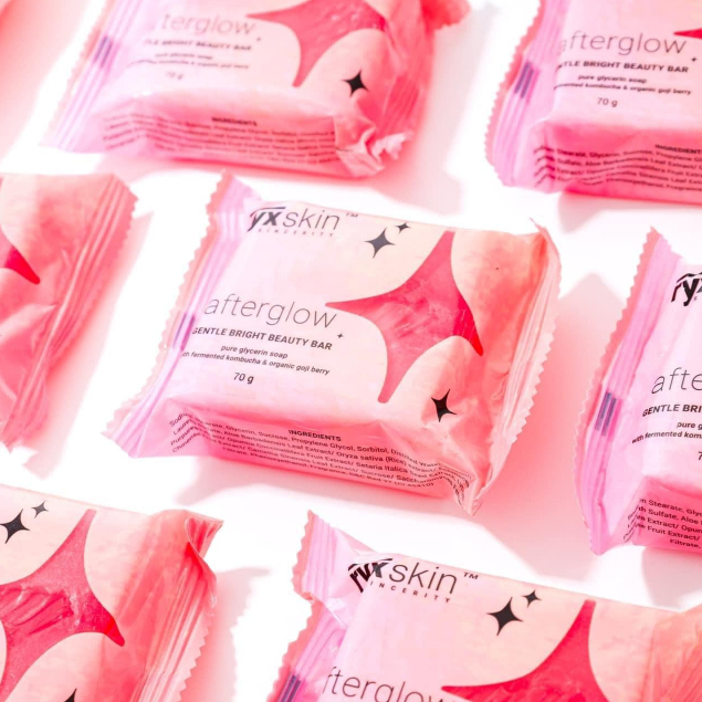 RyxSkin After Glow Gentle Bright Beauty Bar 70g (Pure Glycerin Soap) (Sold Per pc) Shopee