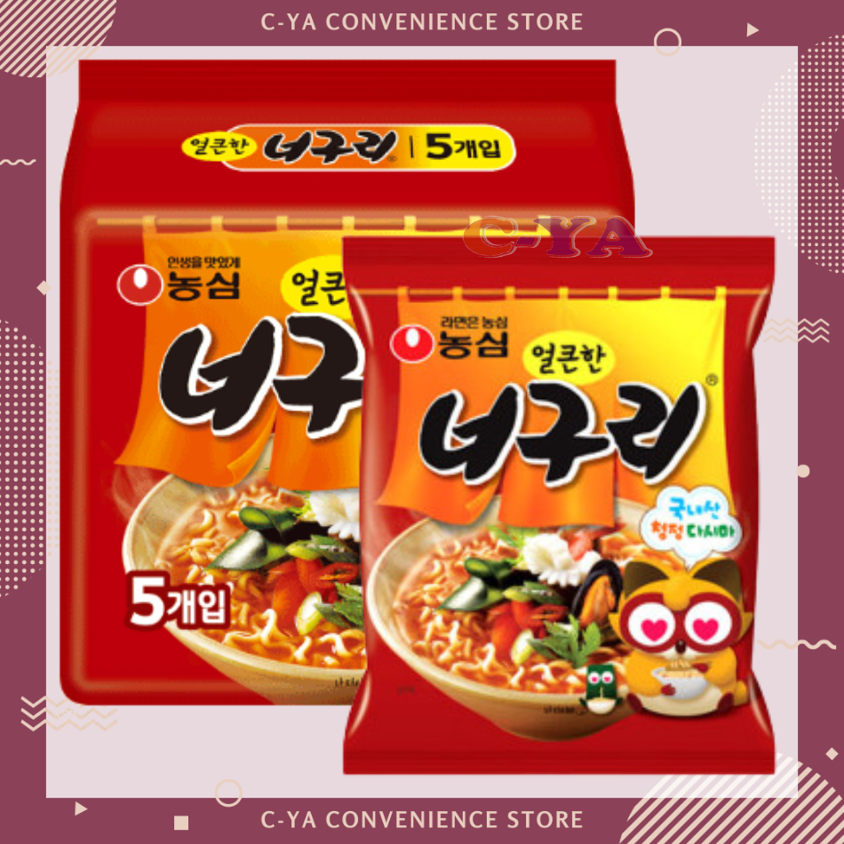 NONGSHIM Neoguri Spicy Seafood Ramen Noodles 120g | Shopee Philippines