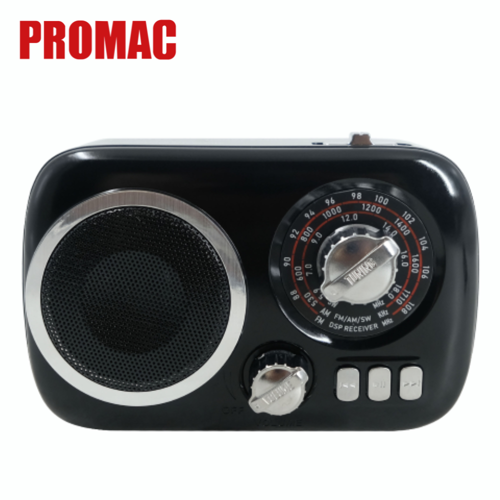 Portable Radio AM/FM/SW Bluetooth Rechargeable Radio with Solar USB/TF ...
