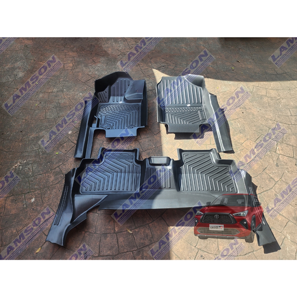 Toyota Yaris Cross 2023 2024 5D Extended Deep Dish Mats Shopee Philippines
