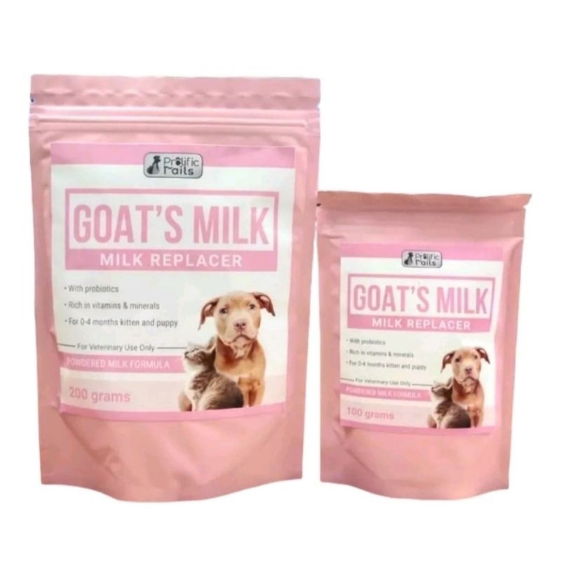 Prolific Tails Goat’s Milk Milk Replacer Shopee Philippines
