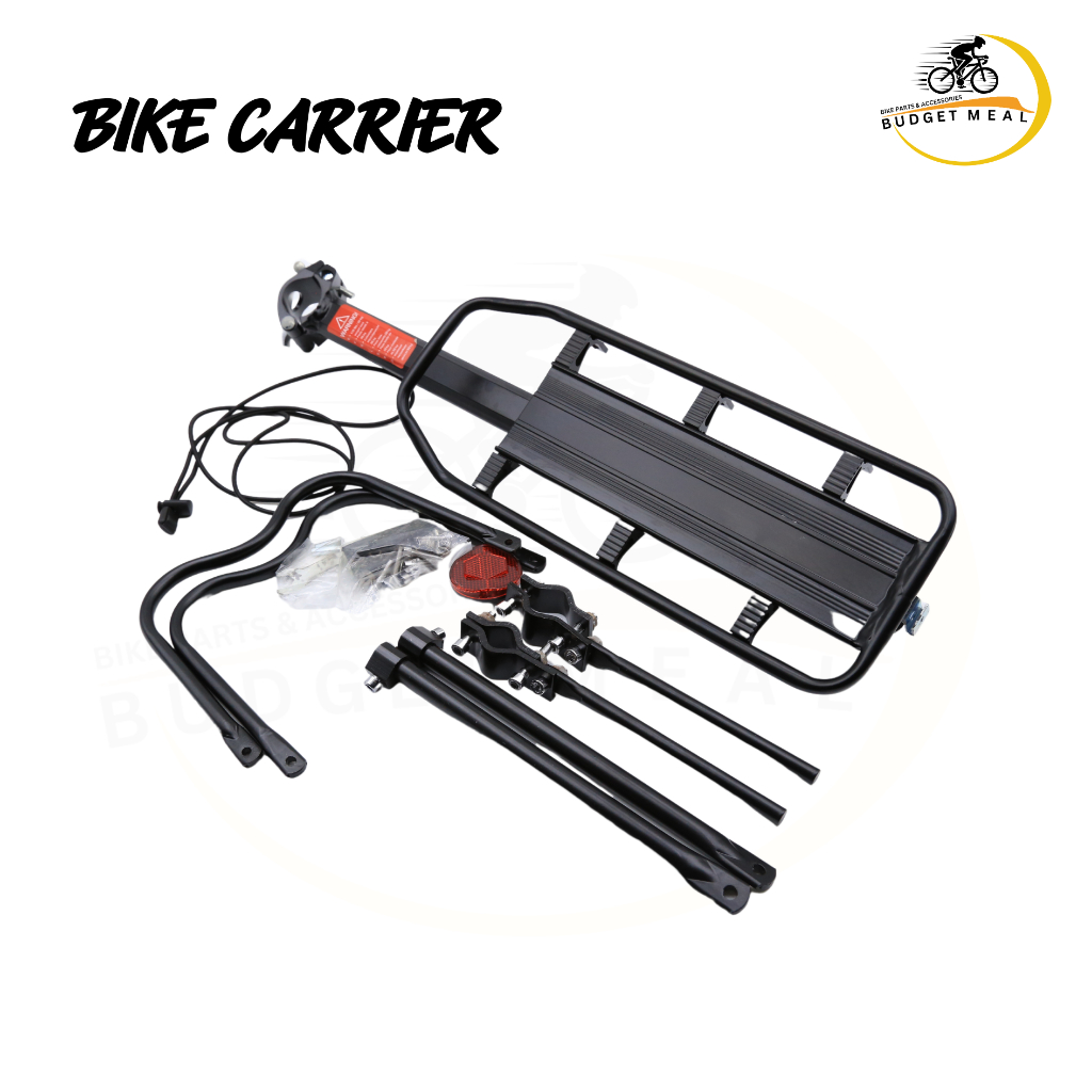 BIKE CARRIER - MTB Aluminum Bicycle Racks Rear Luggage Rack Shelf ...