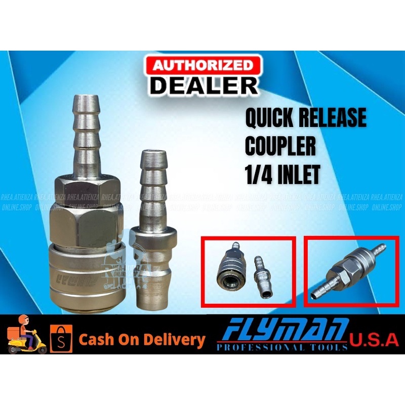 FLYMAN | Quick Release Heavy Duty Air Hose Adaptor | Shopee Philippines