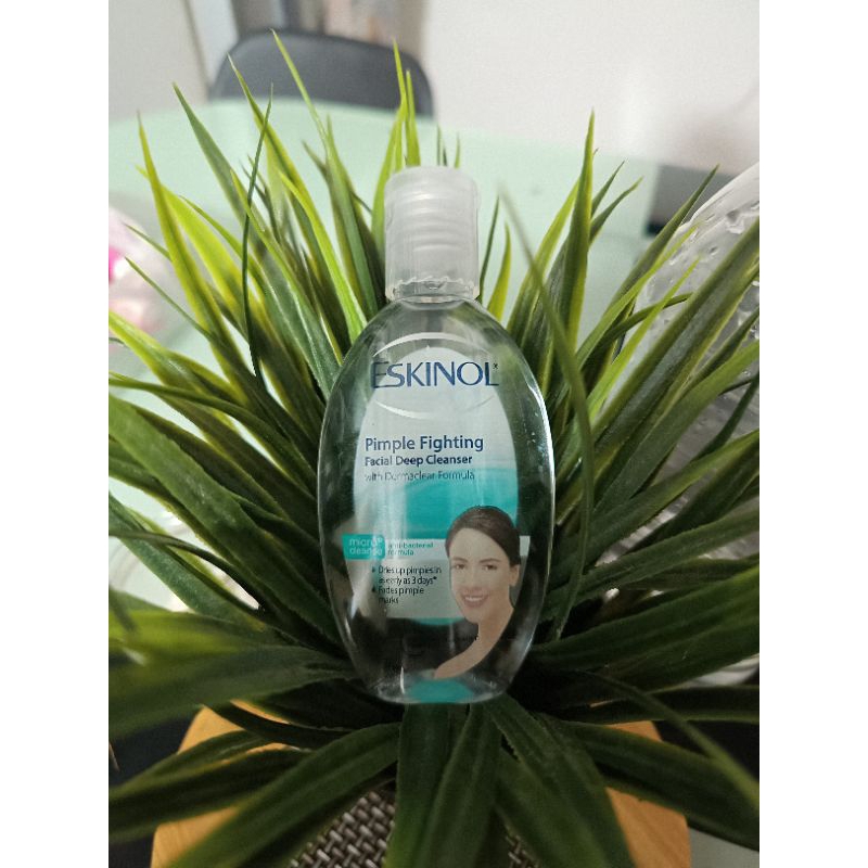 ESKINOL PIMPLE FIGHTING CLEANSER 75ML | Shopee Philippines