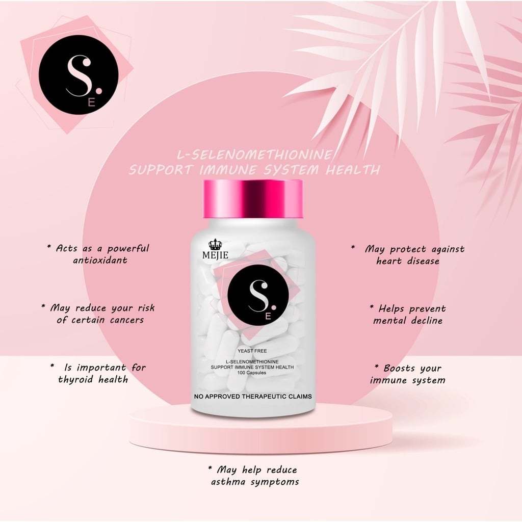 SELENIUM LSelenomethionine Support Immune System Health Yeast Free 100