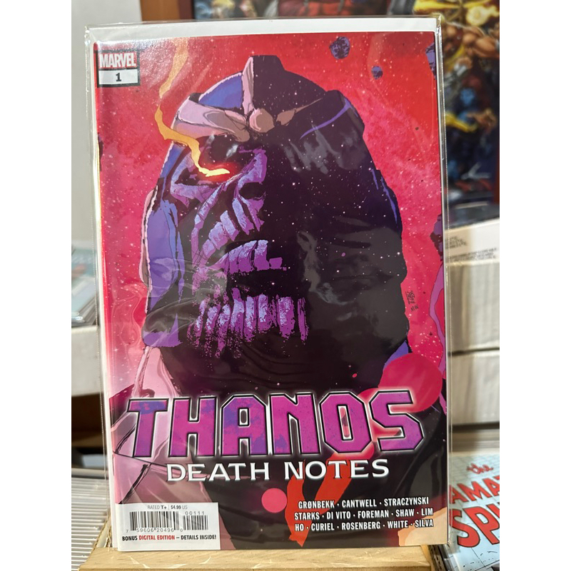 Marvel Comics Thanos Death Note 1 | Shopee Philippines