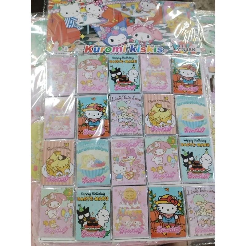 KUROMI SCRATCH BOOKLET 20PCS Shopee Philippines
