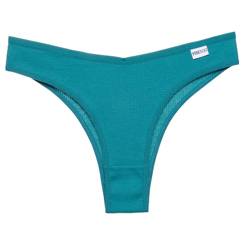 Pure Cotton Brazilian Panties for Women Waffle Style Underwear