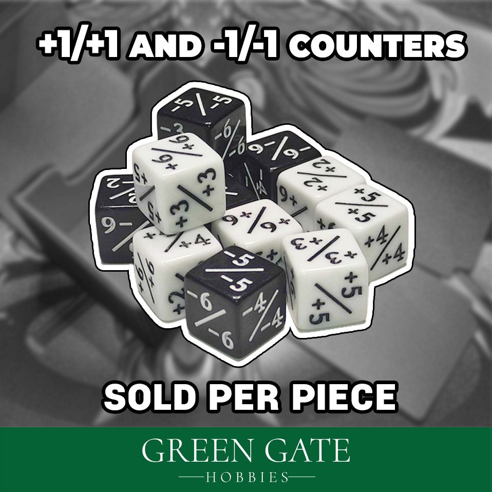 Dice Counter +1/+1 and 1/1 for Magic the Gathering MTG and other TCG