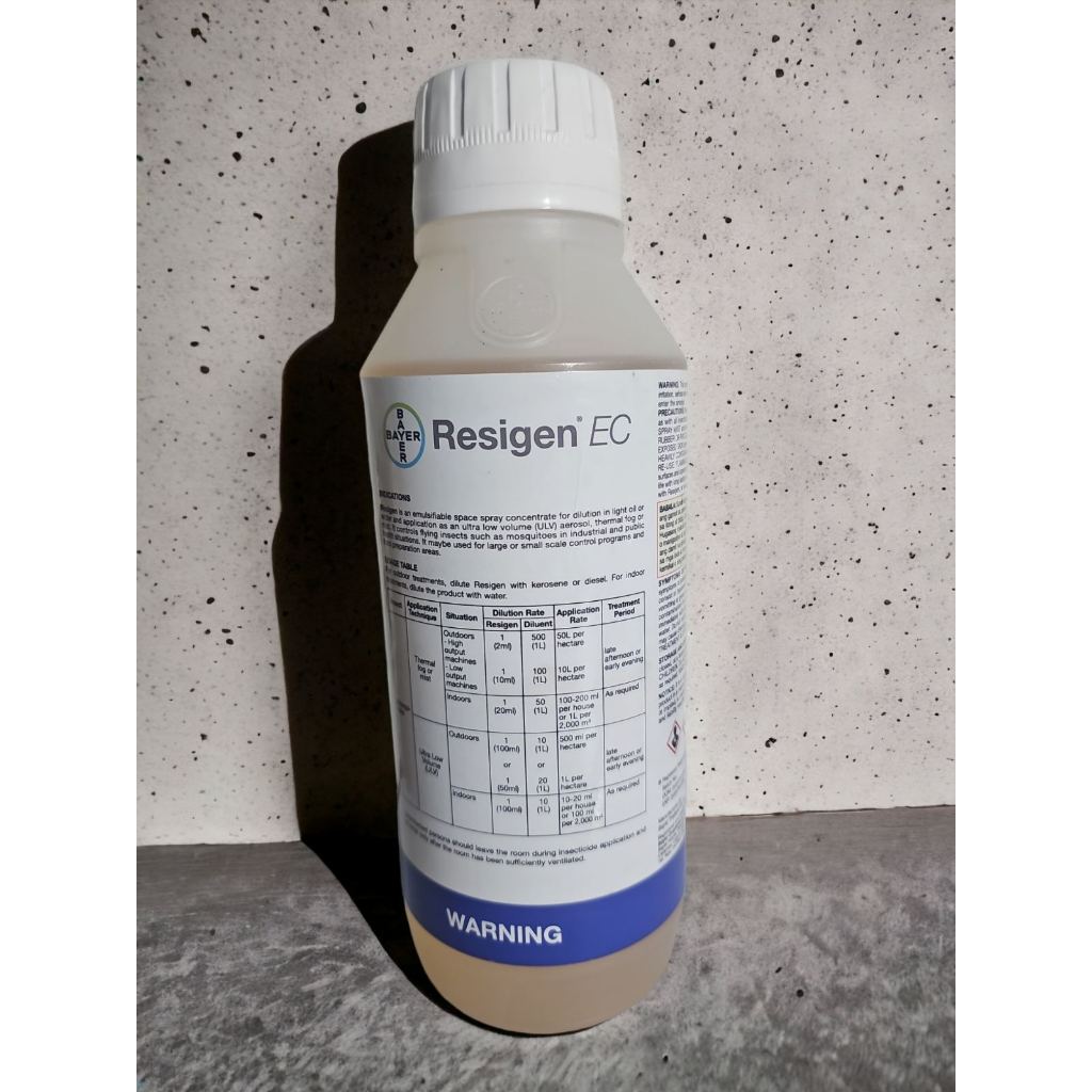 Resigen EC Bayer Permethrin for Mosquito and Fly Control Oil based ...
