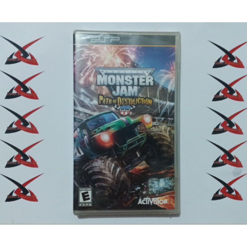 PSP PlayStation Portable UMD Game Monster Jam Path of Destruction