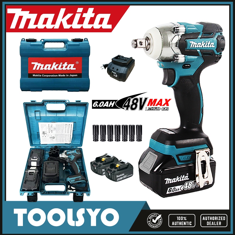 Makita V Ah Electric Impact Wrench Brushless Impact Wrench Cordless Power Tools Set