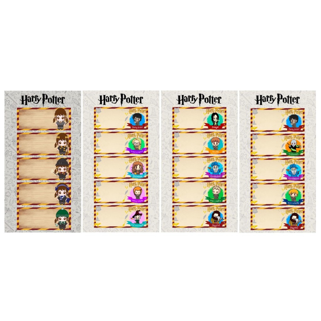 Harry Potter Index Sticky Note Shopee Philippines