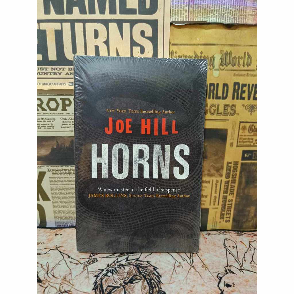 Horns by Joe Hill (Son of Stephen King) (Brand new sealed Paperback