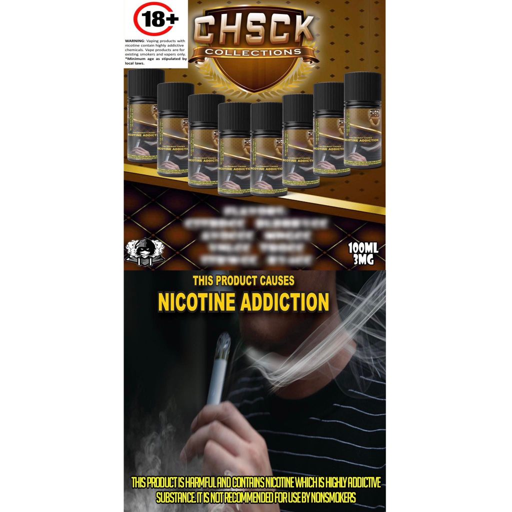 C Collections 100ml Vape Juice 3mg E Liquid Vaping Low Strength