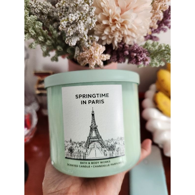 Bath purchases & Body Works Springtime In Paris Candles