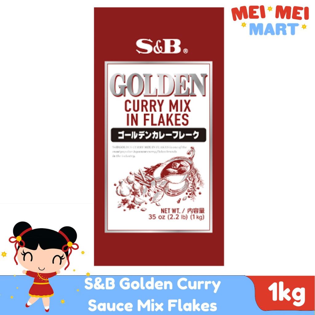 S&B Golden Curry Sauce Mix Flakes 1kg Shopee Philippines