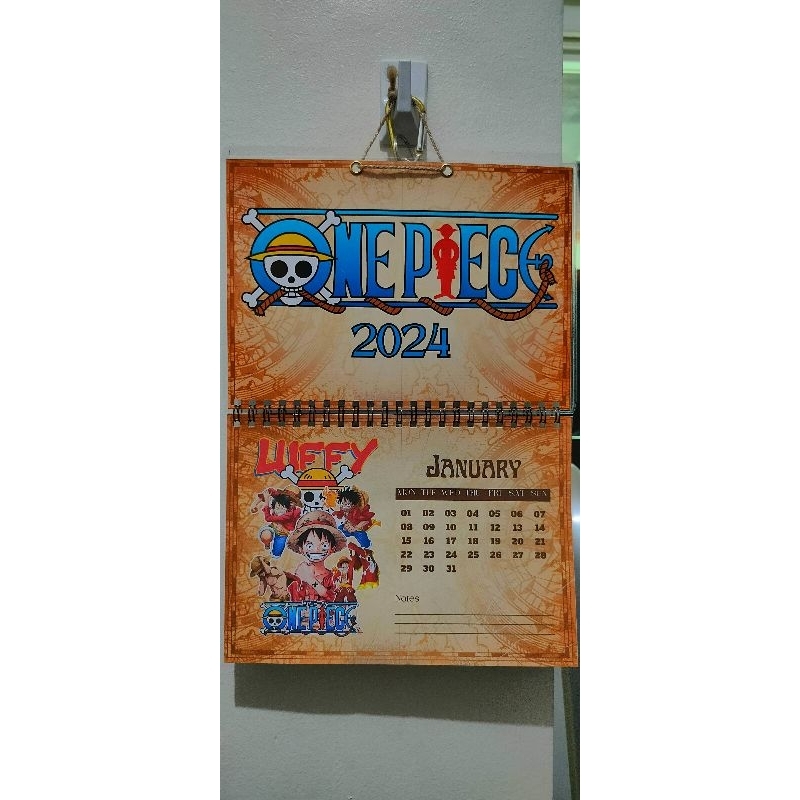 Calendrier A2 2024 One Piece