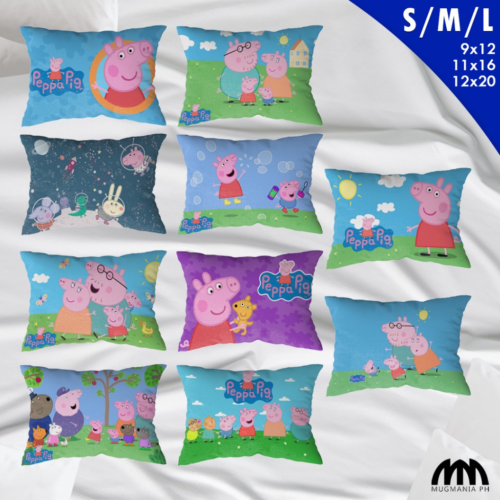 Peppa Pig Pillows - Mugmania - Peppa Pig Characters Pillows (Available ...