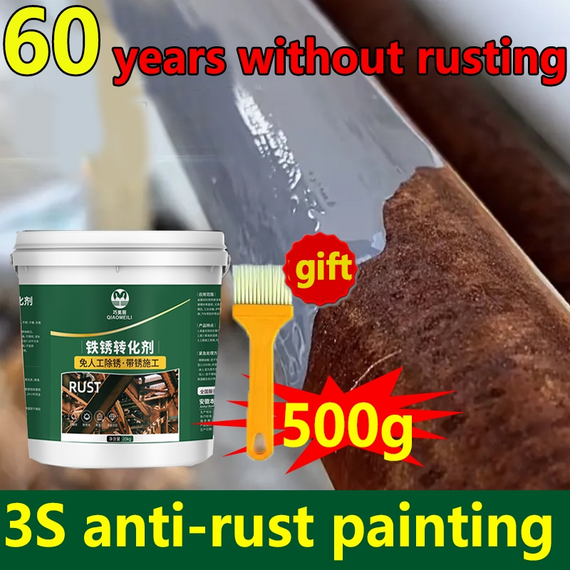 1000g Water-based Metal Anti-rust Paint Household Rust-free