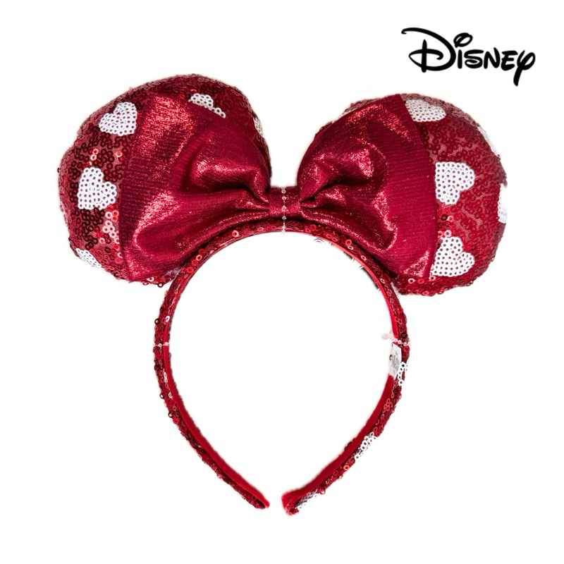 Disney Red Minnie Mouse Ears Headband Shopee Philippines 