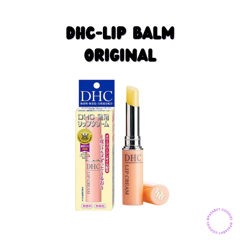 JAPAN DHC Stick Lip Balm/ Lip Cream LongLasting Moisture Medicated 1