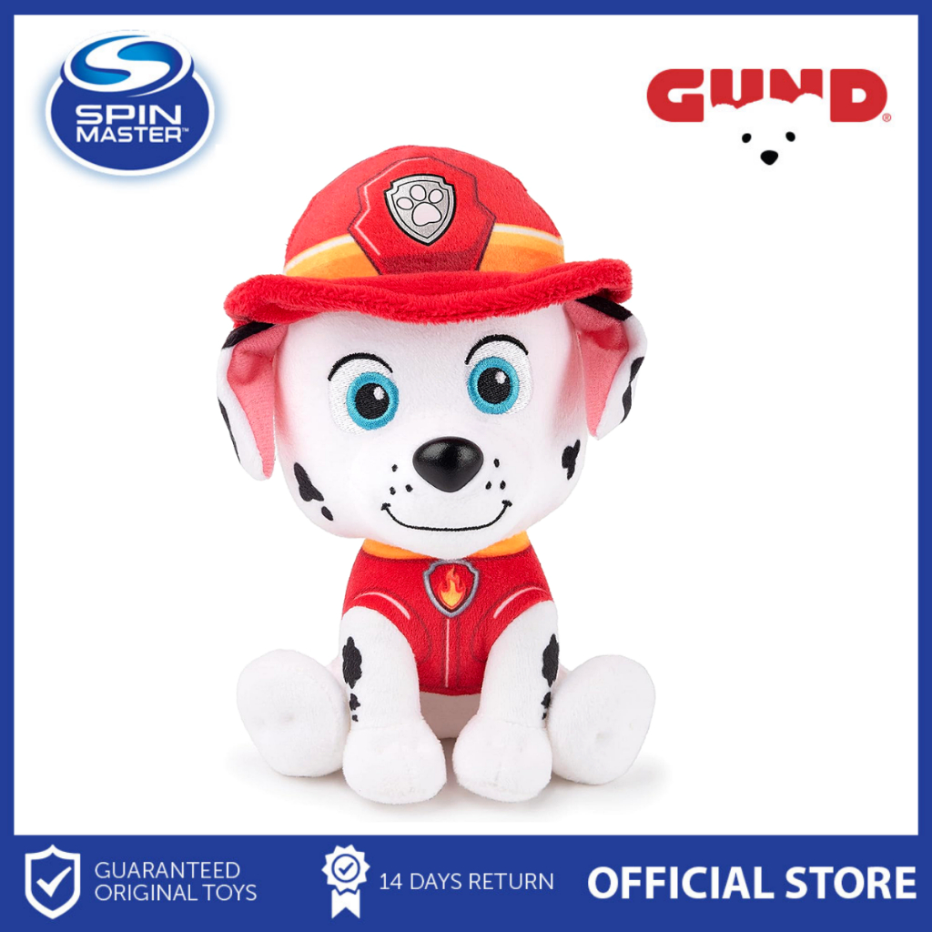 Gund 9 Paw Patrol Stuffed Toy Animal Marshall Plush Toy Gift for Kids ages 1 and above Shopee Philippines