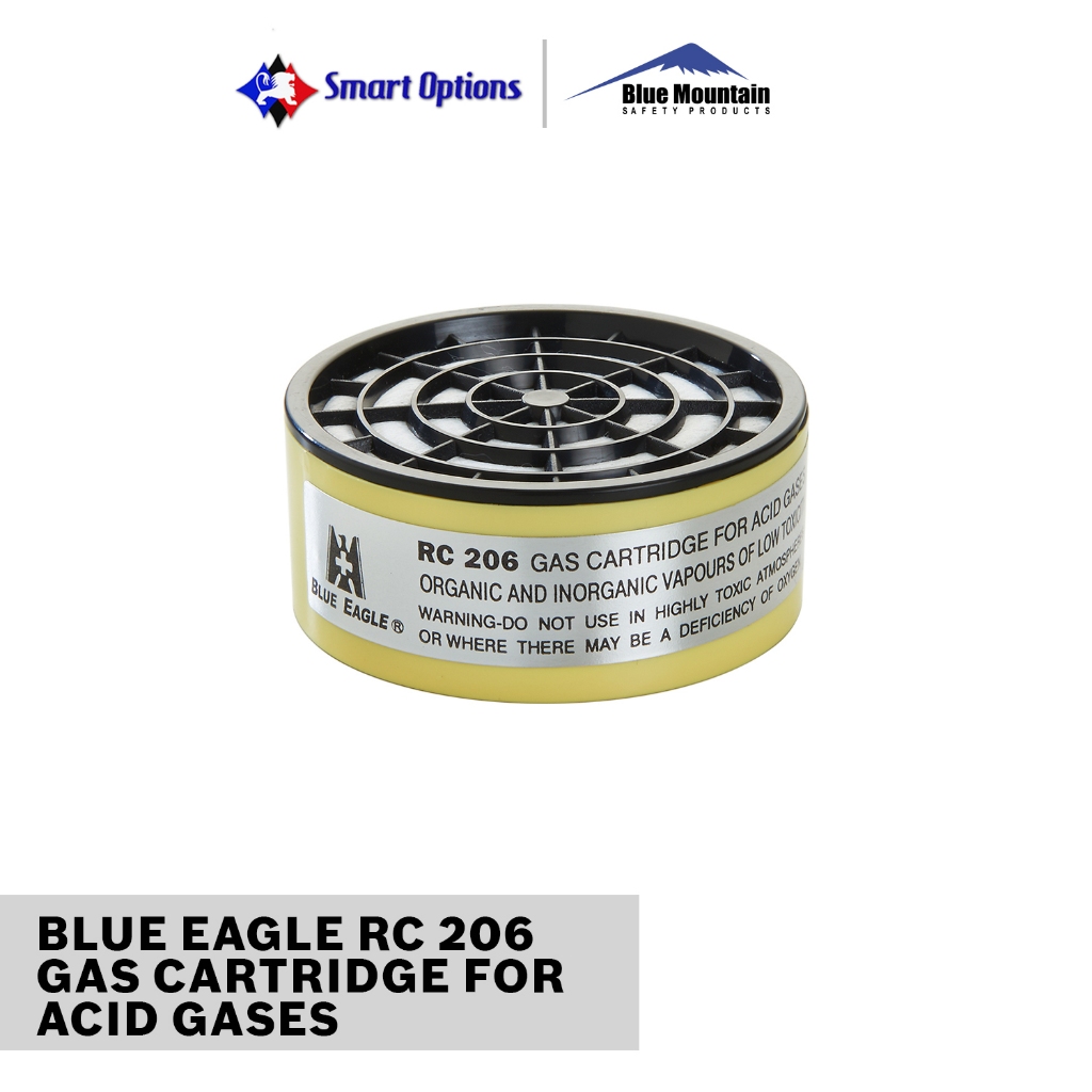 BLUE EAGLE RC 206 GAS CARTRIDGE FOR ACID GASES | Shopee Philippines