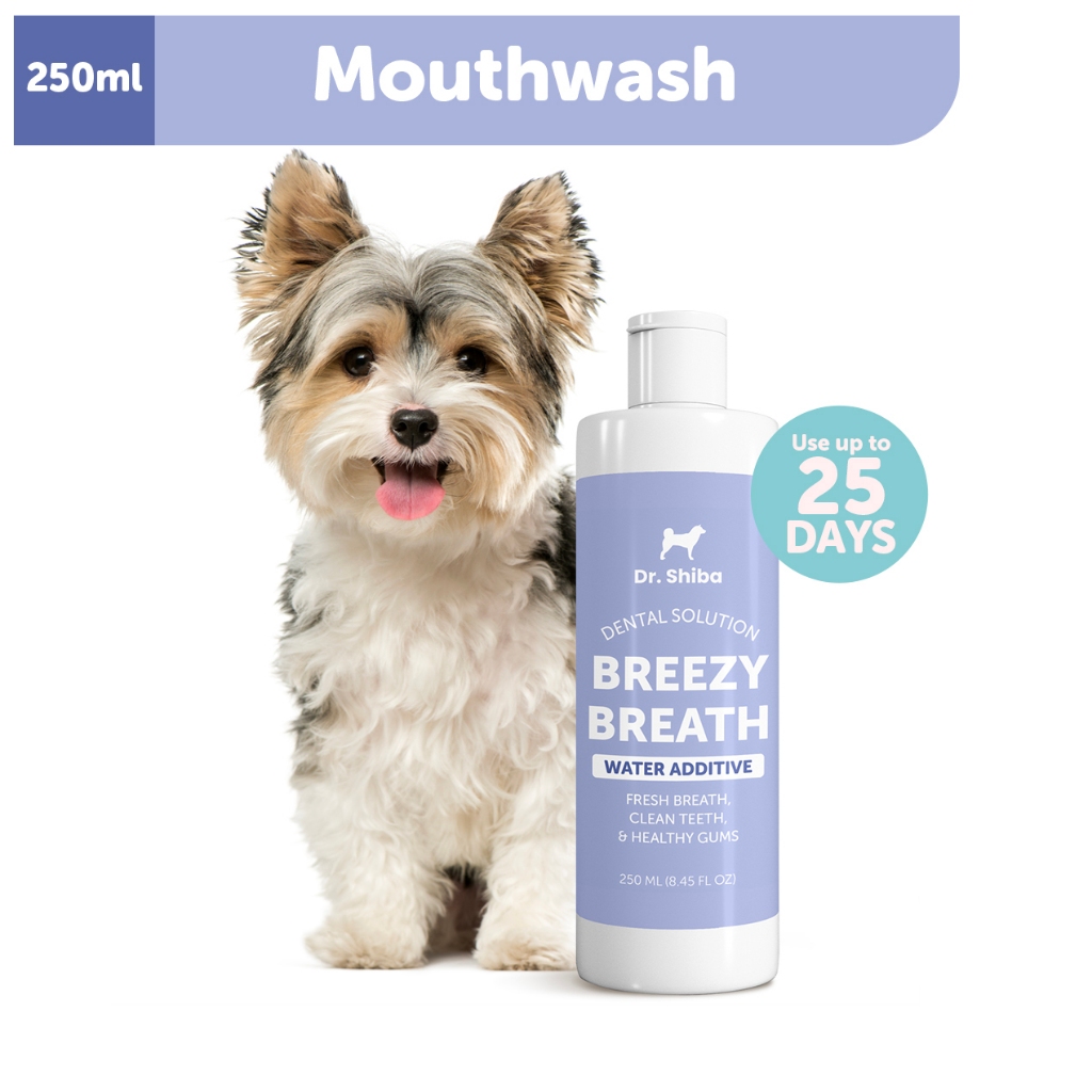 Dr Shiba Breezy Breath Dog Dental Care for Dogs Suitable for All Dogs