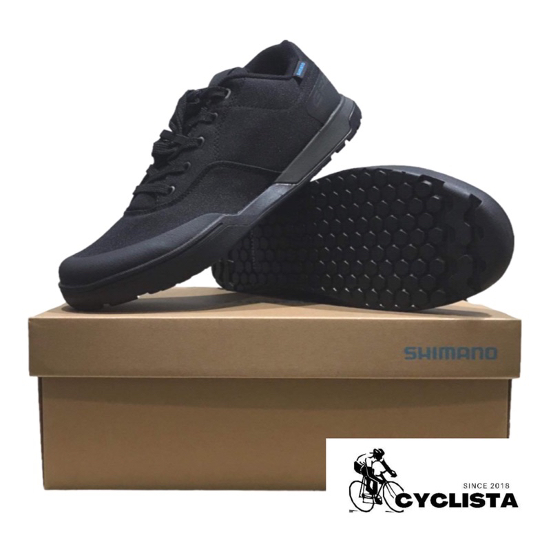 SHIMANO GF400 Flat Pedal Shoes For Men - MTB Trail Riding Comfort & Grip