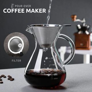Hand-made Glass Gooseneck Hand Drip Coffee Pot Heat-resistant Glass Pour  Over Coffee Tea Kettle Maker For Cafe Barista Gas Stove - Temu Philippines