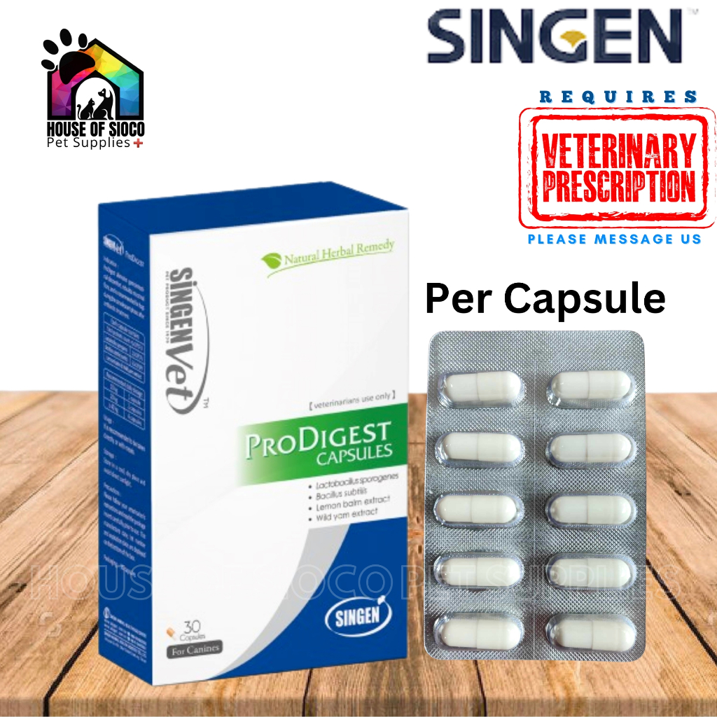 Singen ProDigest Capsule For Dogs Per Capsule (PRESCRIPTION REQUIRED