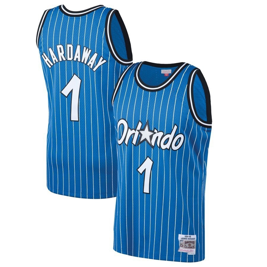Men s Orlando Magic Penny Hardaway Black 1994 95 HWC Jersey Shopee Philippines