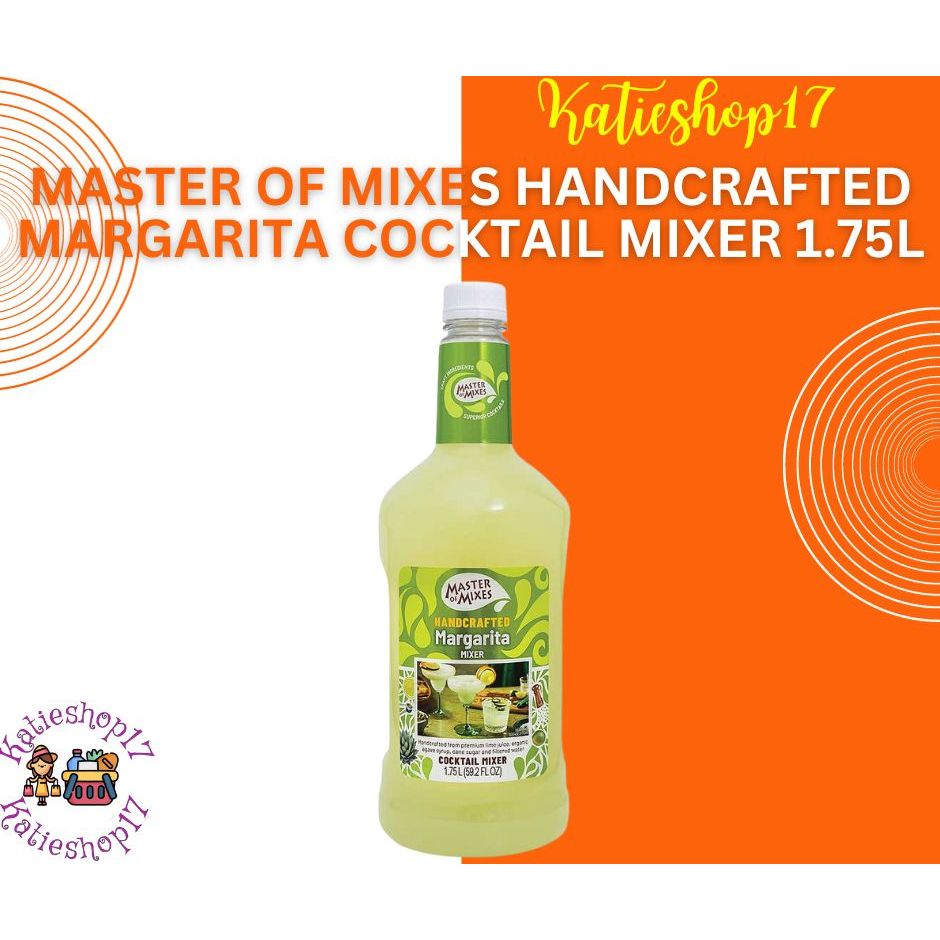 Master of Mixes Handcrafted Margarita Cocktail Mixer 1.75L Shopee