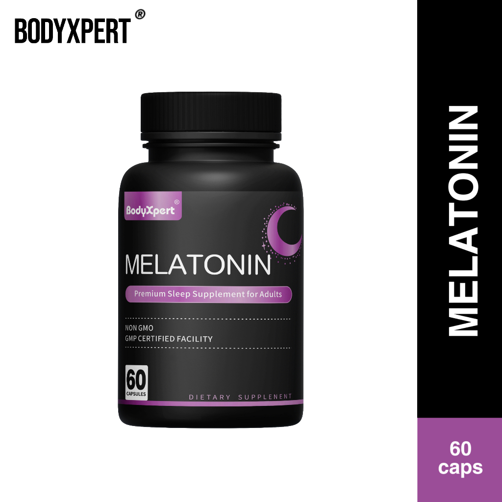 10 in 1 Melatonin Capsules 6mg Melatonin with LTheanine, 5HTP, GABA
