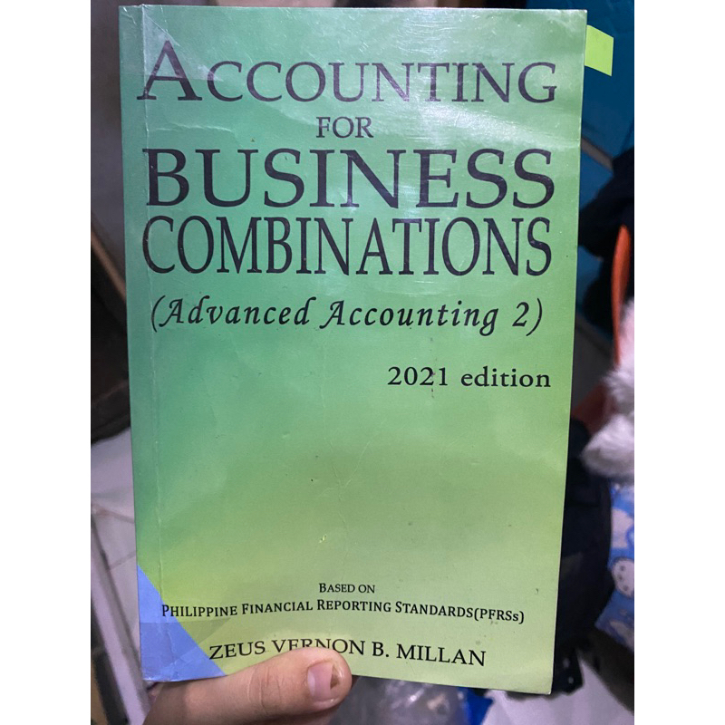 Accounting for Business Combinations by Zeus Vernon B. Millan 2021