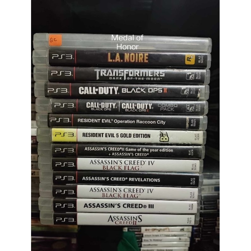 PlayStation 3 Games (Set B) | Shopee Philippines