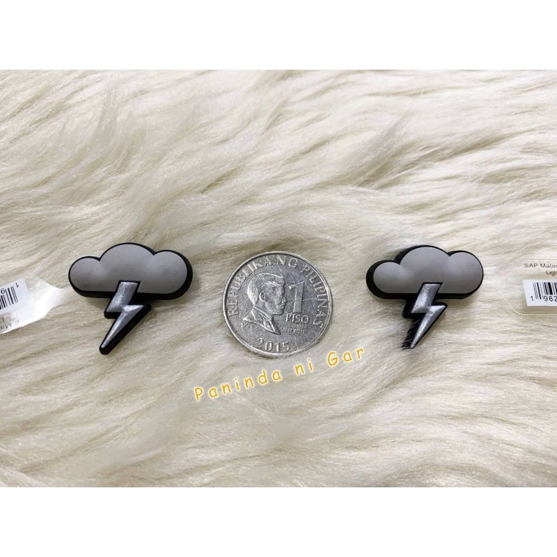 Lightning Bolt Rubber Crocs Jibbitz (per piece) Shopee Philippines