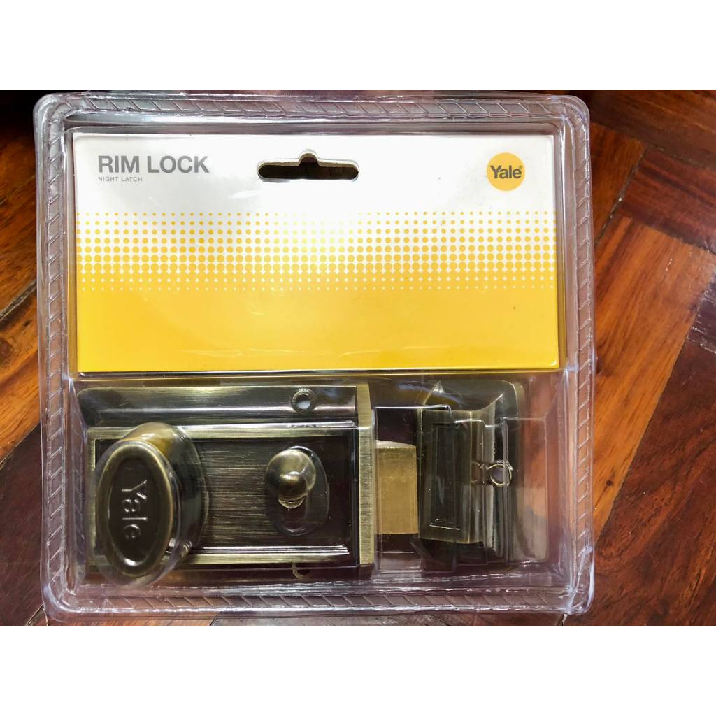 YALE RIM LOCK NIGHT LATCH MODEL NO.V78 GL AND V78 AB Shopee Philippines