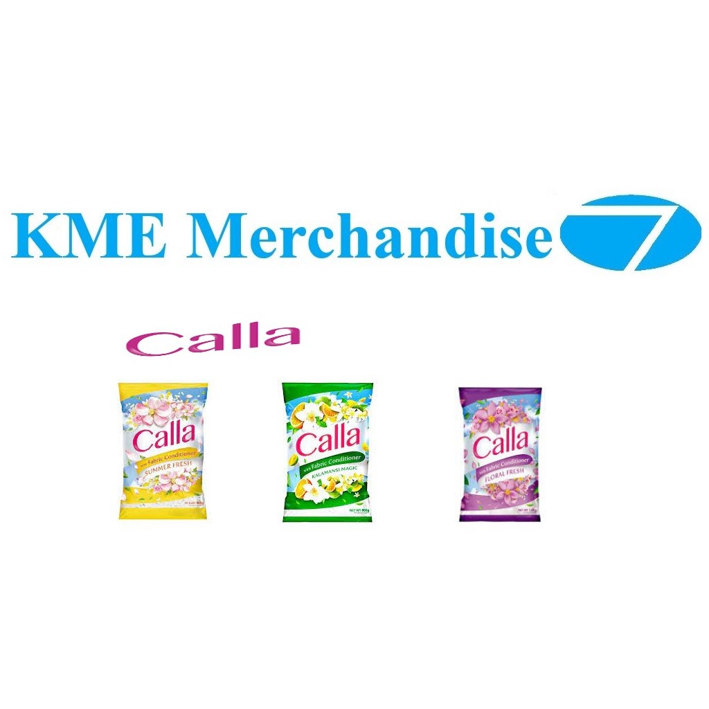 Calla Powder with Fabric Conditioner Floral Fresh Summer Fresh