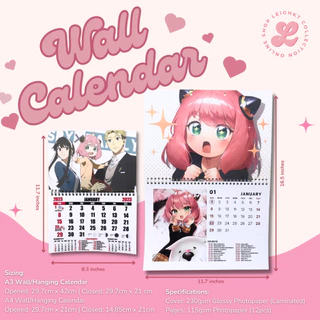 calendar anime - Best Prices and Online Promos - Apr 2024 | Shopee  Philippines