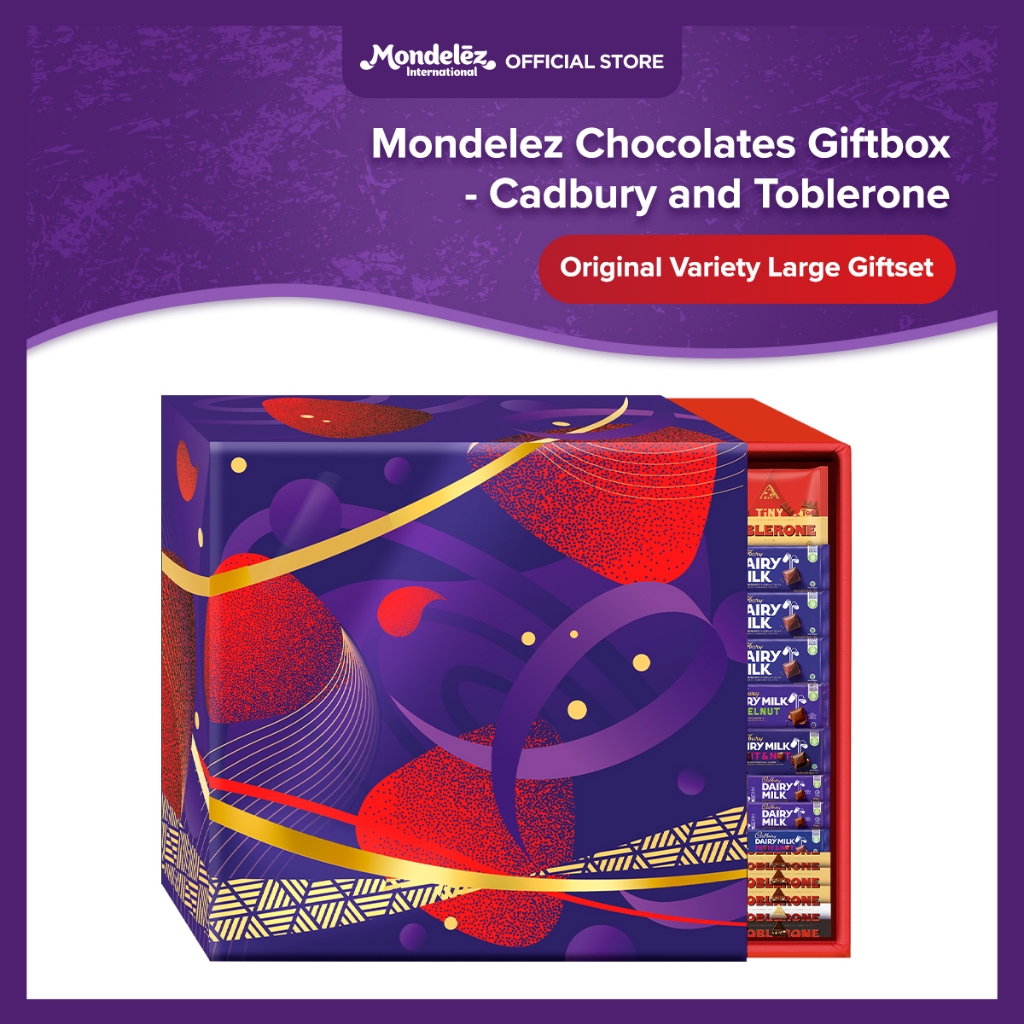 Mondelez Chocolates Giftbox Cadbury and Toblerone (Original Variety