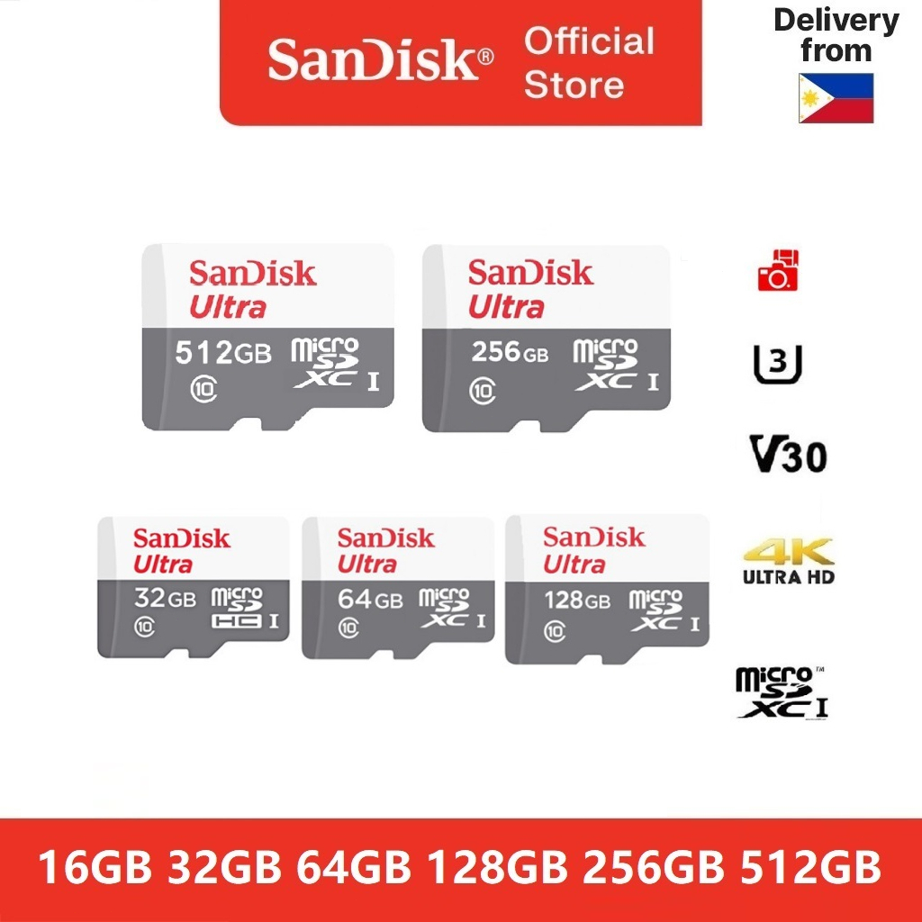 SanDisk Ultra 16GB UHS Speed Class 1 MicroSDHC Memory Card