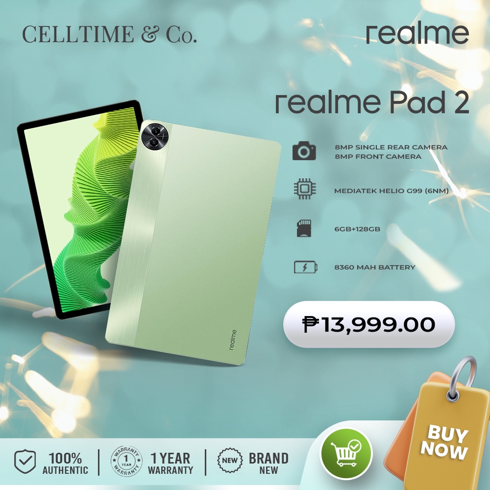 Realme Pad 2 RMP2204 6Gb+128Gb 8Gb+256Gb Shopee Philippines