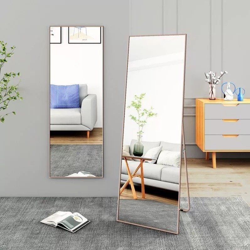 full body mirror 155/150/120CM HD mirror wall whole body mirror stand