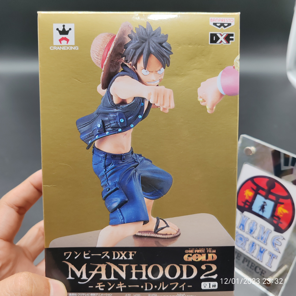 One Piece Film Gold Dxf Manhood Monkey D Luffy Bib Shopee