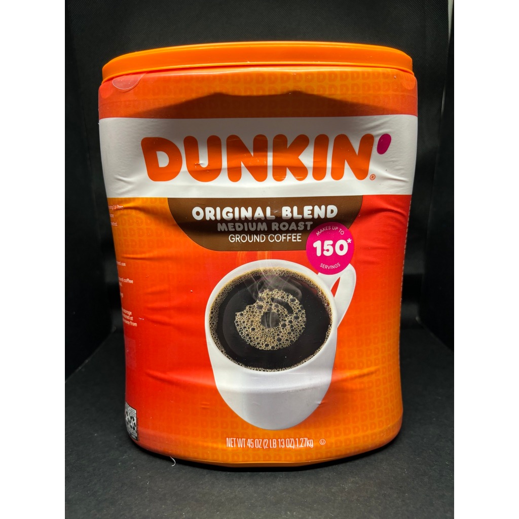Dunkin’ Donuts Original Blend Ground Coffee 1.27kg 45 oz Imported from