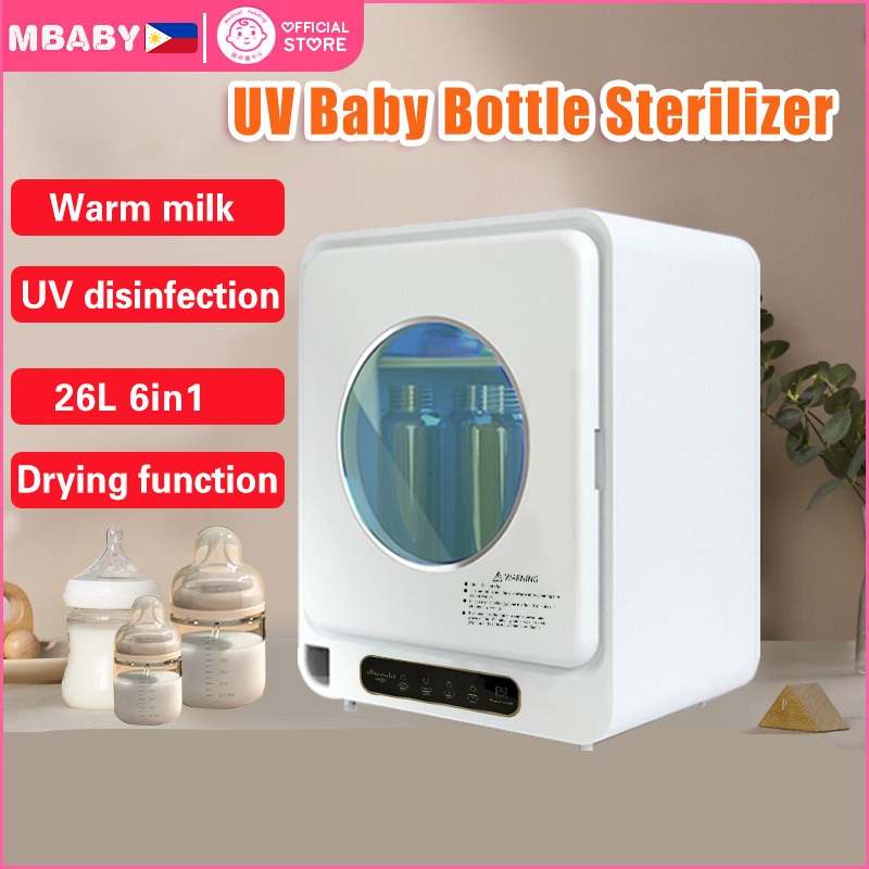 6in1 UV Bottle Sterilizer for Baby with Dryer and Warmer Large Capacity ...