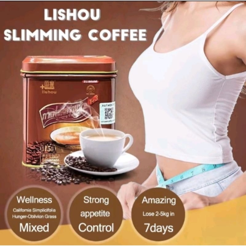 LISHOU Slimming Coffee (Original) Shopee Philippines