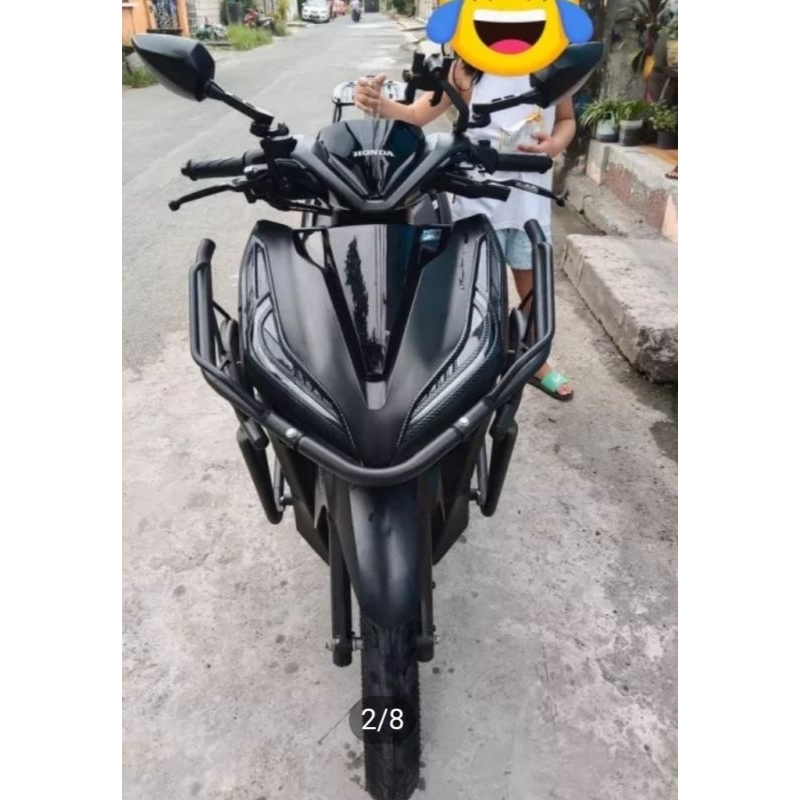 Honda Click Stainless Crash Guard | Shopee Philippines
